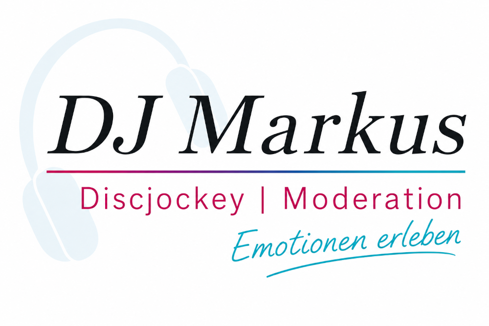 DJ Markus: Discjockey und Moderation. Emotionen erleben